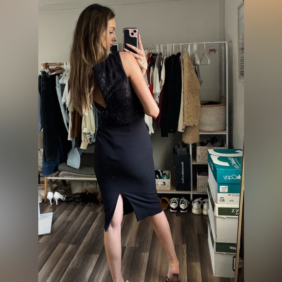 $248 NWOT Dress The Population Amanda Sequin Dress - Picture 8 of 13